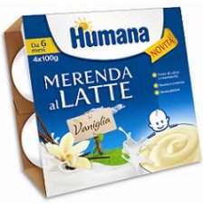 HUMANA MERENDA VANIGLIA 4 X 100 G