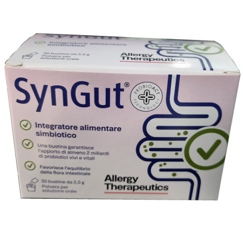 SYNGUT 30 BUSTINE DI LIOFILIZZATO DA 2,5 G IN ASTUCCIO 75 G