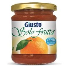 GIUSTO SOLO FRUTTA MARMELLATA ARANCE AMARE 284 G