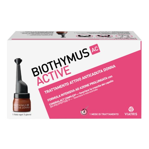 BIOTHYMUS AC ACTIVE TRATTAMENTO ATTIVO ANTICADUTA DONNA 10 FIALE