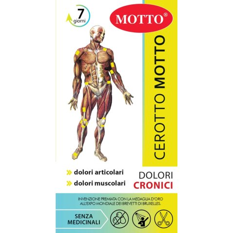 CEROTTO MOTTO ANALGESICO DA RITAGLIARE 2 PEZZI DA 5 X 15 CM