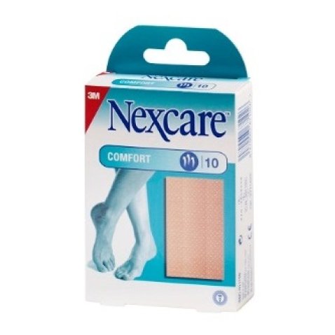 CEROTTO NEXCARE COMFORT IN STRISCIA 6X10CM 10 PEZZI
