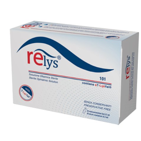 RELYS MONODOSE SOLUZIONE OFTALMICA 30 MINICONTENITORI DA 0,5ML SENZA CONSERVANTI