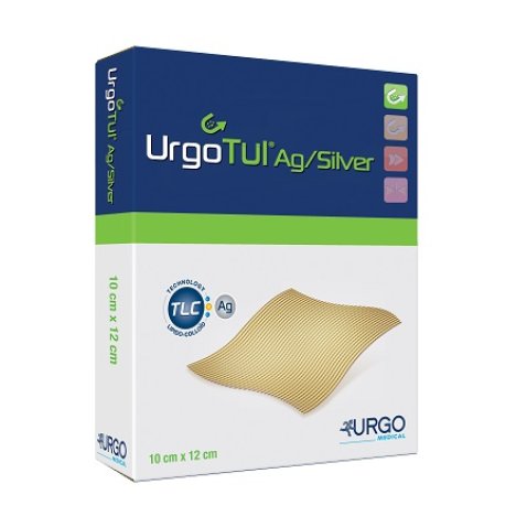 MEDICAZIONE STERILE URGOTUL AG/SILVER 10X12 CM 5 PEZZI