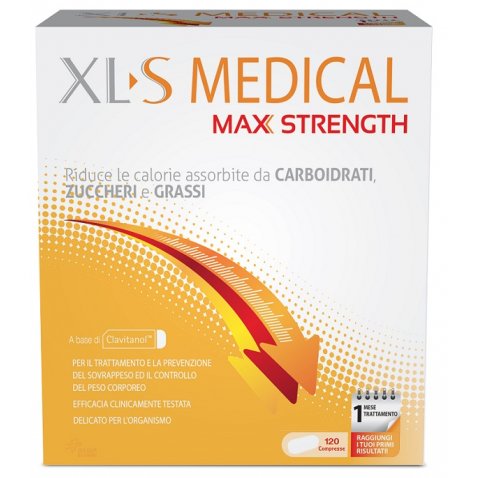 XLS MEDICAL MAX STRENGTH 120 COMPRESSE