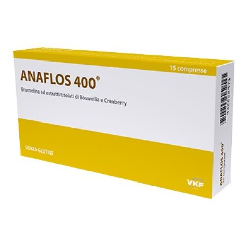 ANAFLOS 400 15 COMPRESSE 400 MG