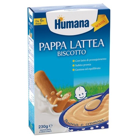 HUMANA PAPPA LATTEA BISCOTTO 230 G