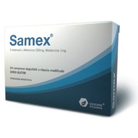 SAMEX 24 COMPRESSE DEGLUTIBILI A RILASCIO PROLUNGATO