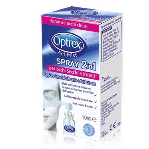 SPRAY OCULARE OPTREX ACTIMIST 2IN1 OCCHI SECCHI E IRRITATI 1PEZZO