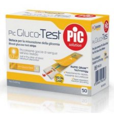 STRISCE PIC GLUCOTEST 50PZ