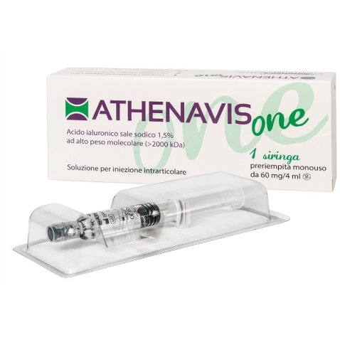 SIRINGA INTRA-ARTICOLARE ATHENAVIS ONE ACIDO IALURONICO 1,5%4 ML