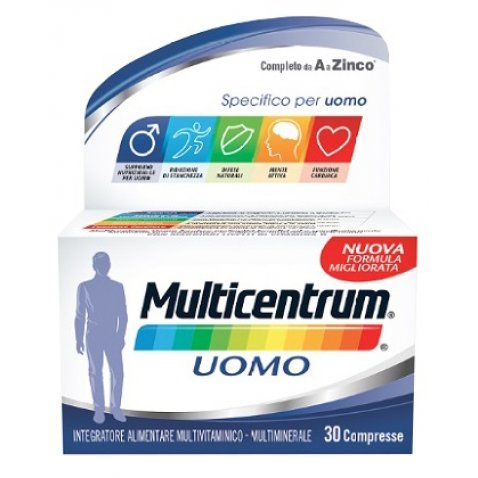 MULTICENTRUM - UOMO 30 COMPRESSE