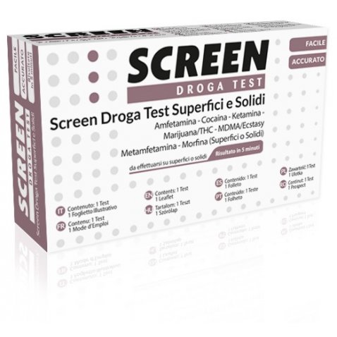 SCREEN DROGA TEST SUP/POLV 1PZ