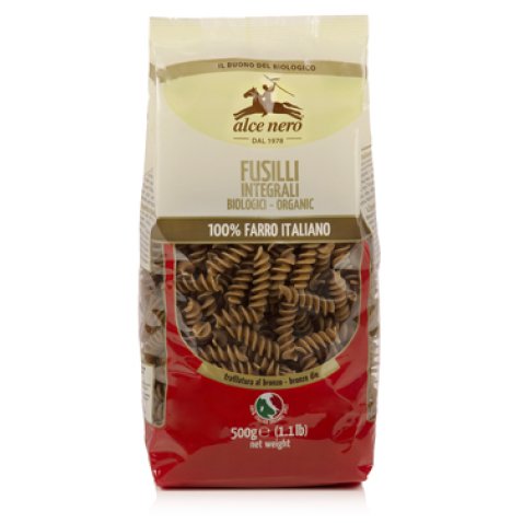 FUSILLI 100% FARRO INTEGRALE BIO 500 G
