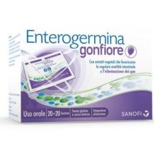 ENTEROGERMINA GONFIORE - 20 BUSTINE BIPARTITE