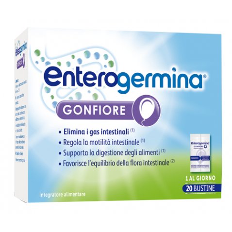 ENTEROGERMINA GONFIORE - 20 BUSTINE BIPARTITE