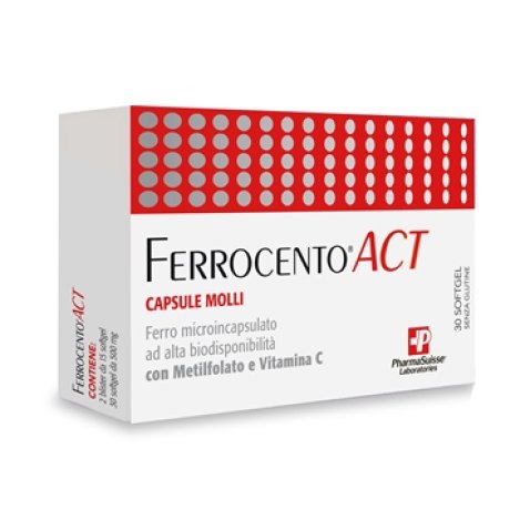  FERROCENTO ACT 30 CAPSULE MOLLI