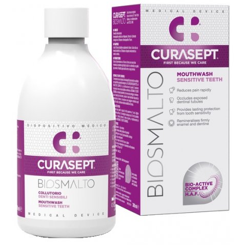 CURASEPT BIOSMALTO COLLUTORIO DENTI SENSIBILI 300 ML