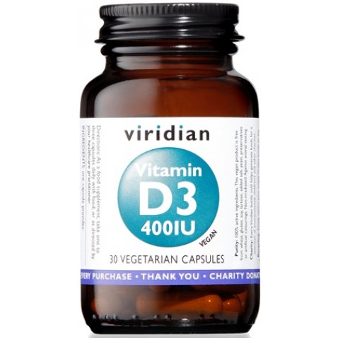 VITAMIN D3 400IU 30CPS VEG