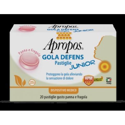 APROPOS GOLA DEFENS PASTIGLIE JUNIOR PANNA/FRAGOLA