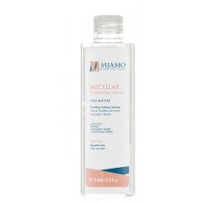 MIAMO TOTAL CARE MICELLAR CLEANSING WATER 200 ML - Detergente viso 2 in 1 senza risciacquo per pelle normale, mista e grassa