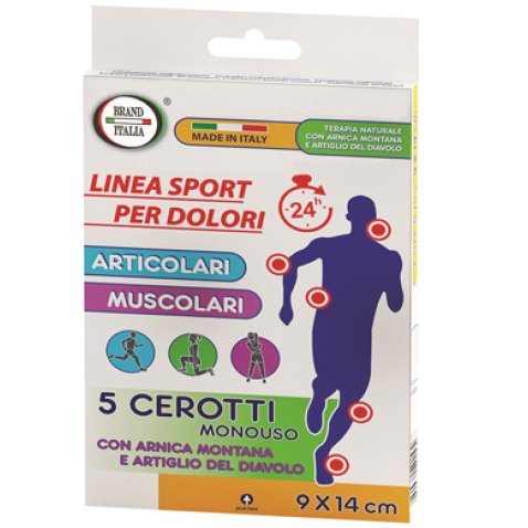 CEROTTI DOLORI ARNICA/ARTIG 5P