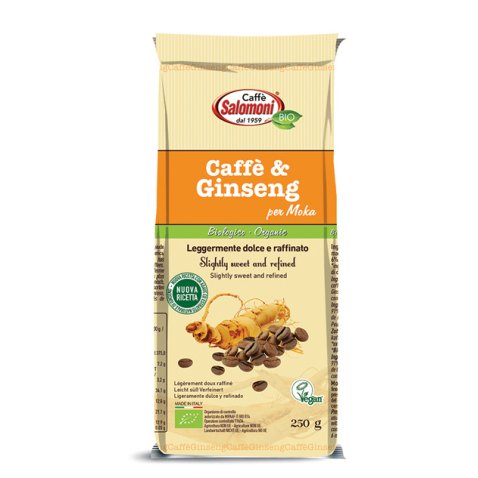 CAFFE' SALOMONI CAFFE' & GINSENG PER MOKA 250 G