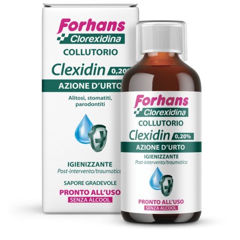 FORHANS CLEXIDIN 0,20 S/ALCOOL