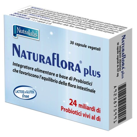 NATURAFLORA PLUS 30 CAPSULE VEGETALI