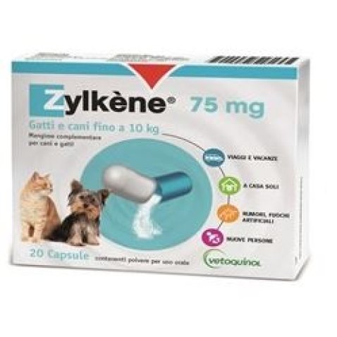 ZYLKENE CANI/GATTI 20 CAPSULE DA 75 MG