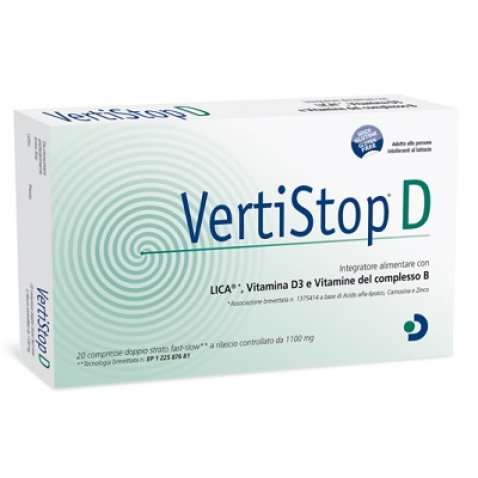 VERTISTOP D 20 COMPRESSE DA 1100 MG