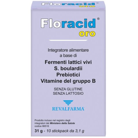 FLORACID OROSOLUBILE 10 BUSTINE DA 4,5 G