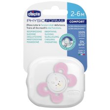 CHICCO SUCCHIETTO COMFORT GIRL IN SILICONE 0-6 MESI 1 PEZZO