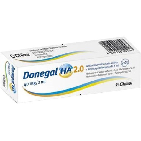 SIRINGA INTRA-ARTICOLARE DONEGAL HA 2.0 ACIDO IALURONICO 40MG 2 ML