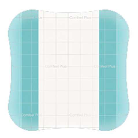 MEDICAZIONE SPECIALE ATTIVA TRASPARENTE CON IDROCOLLOIDE COMFEEL PLUS 10X10 CM 10 PEZZI