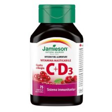 JAMIESON VITAMINA C 500 + D 75 COMPRESSE