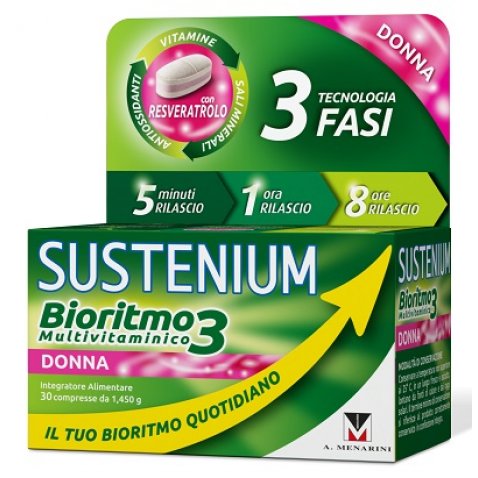 SUSTENIUM BIORITMO3 DONNA ADULTA 30 COMPRESSE