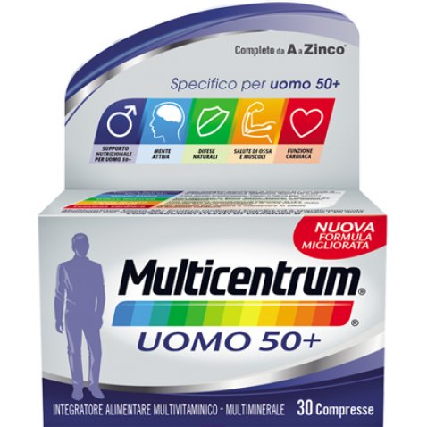 MULTICENTRUM - UOMO 50+ 30 COMPRESSE