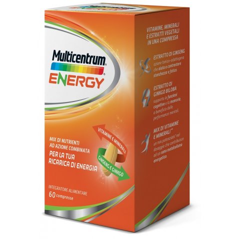 MULTICENTRUM MC ENERGY 60 COMPRESSE