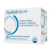 HYALISTIL BIO PF SOLUZIONE OFTALMICA PHOSPHATE FREE MONODOSEA BASE DI ACIDO IALURONICO 0,2% 30 FLACONCINI 0,25 ML