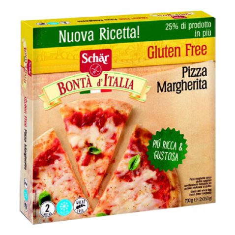 SCHAR SURGELATI PIZZA MARGHERITA BONTA' D'ITALIA 2 X 350 G