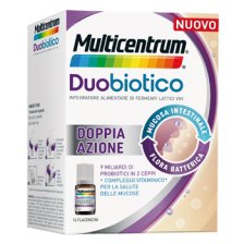 MULTICENTRUM DUOBIOTICO 16 FLACONCINI