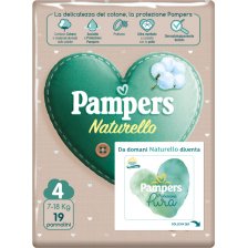 PAMPERS PROTEZIONE PURA NATURALLOR MAXI CP 19 PEZZI