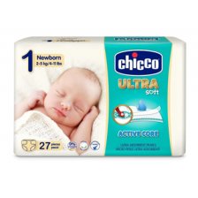 CHICCO PANNOLINO ULTRA CHICCHO NEWBORN 27 X 10