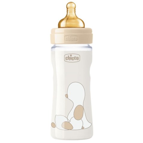 CHICCO BIBERON ORIGINAL 250ML TOUCH REGULAR UNISEX CON TETTARELLA IN CAUCCIU'