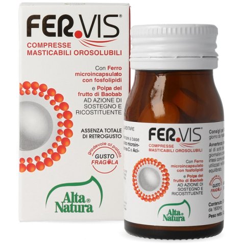 FERVIS 20CPR MASTICABILI OROSO