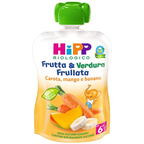 HIPP BIO FRUTTA & VERDURA CAROTA MANGO BANANA 90 G
