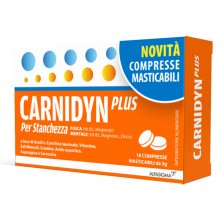 ALFASIGMA - CARNIDYN PLUS 18 COMPRESSE MASTICABILI
