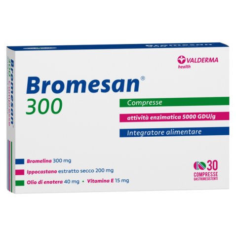  BROMESAN 300 30 COMPRESSE GASTRORESISTENTI