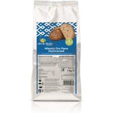 ORI DI SICILIA MIX ORO PANE MULTICEREALI 1 KG - Pane senza glutine fatto in casa con ingredienti naturali